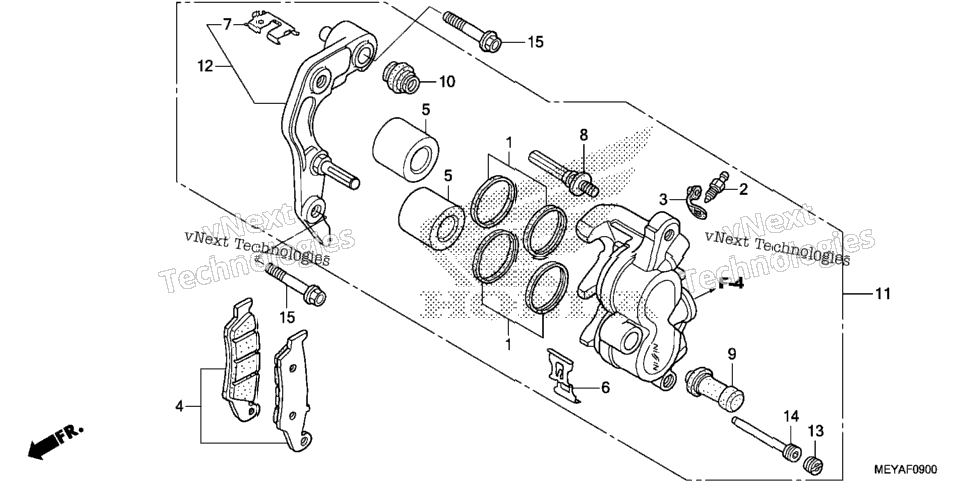 Front Brake Caliper