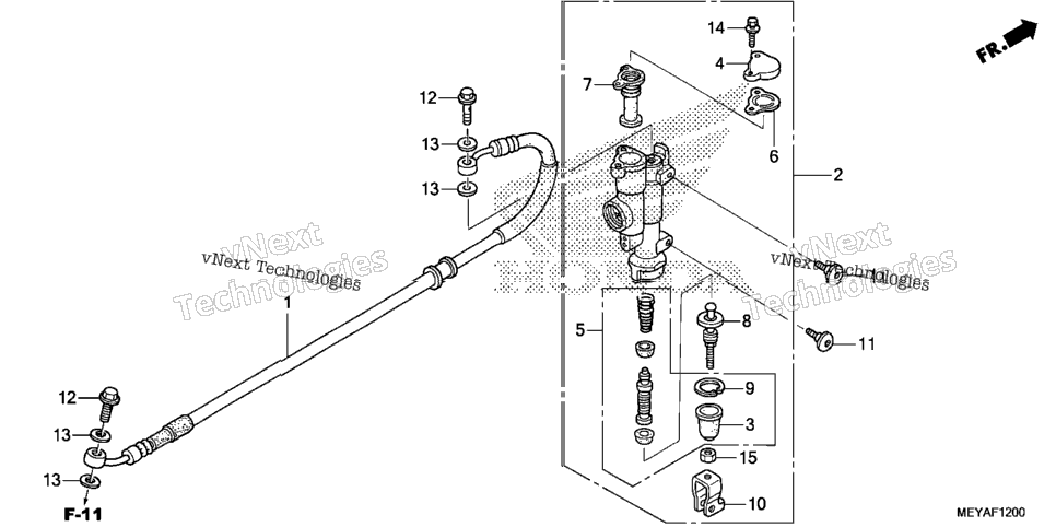 Rear Brake Master Cylinder