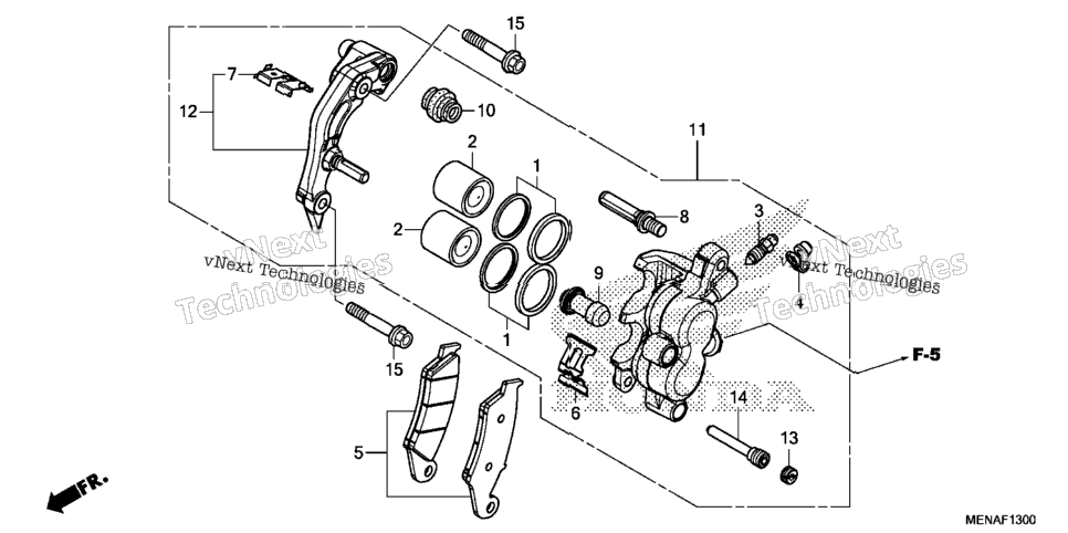 Front Brake Caliper