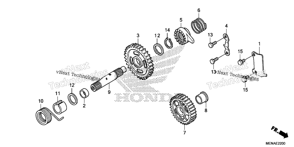 Kick Starter Spindle