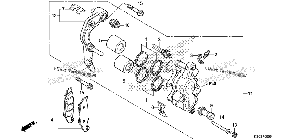 Front Brake Caliper