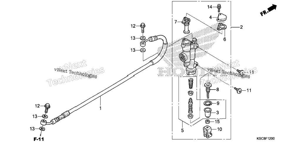Rear Brake Master Cylinder