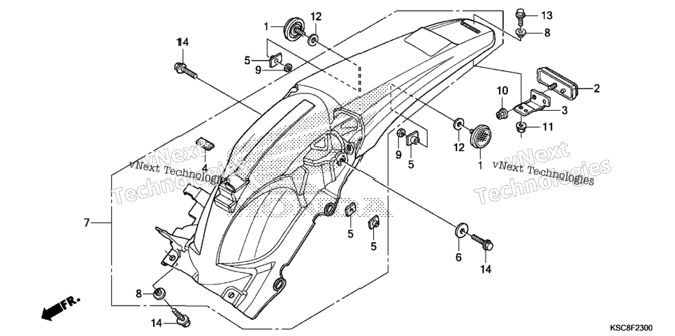 Rear Fender