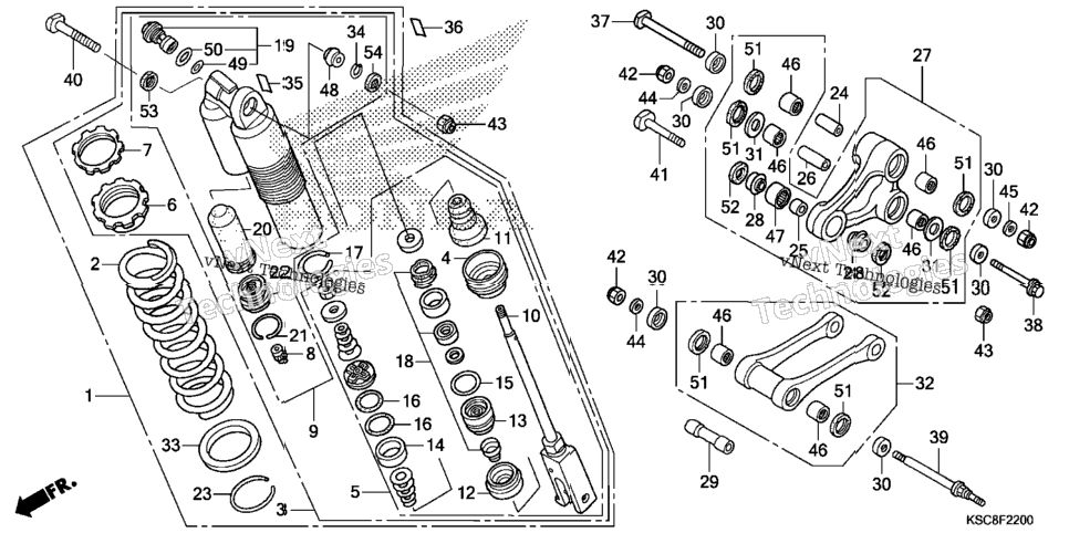 Rear Shock Absorber