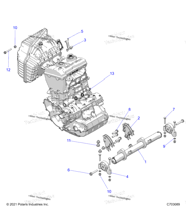 Engine, Mounting & Long Block Z24nee99fm/Z24nes99fm/Cm