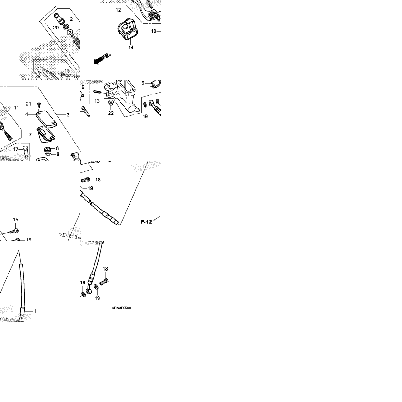 Front Brake Master Cylinder