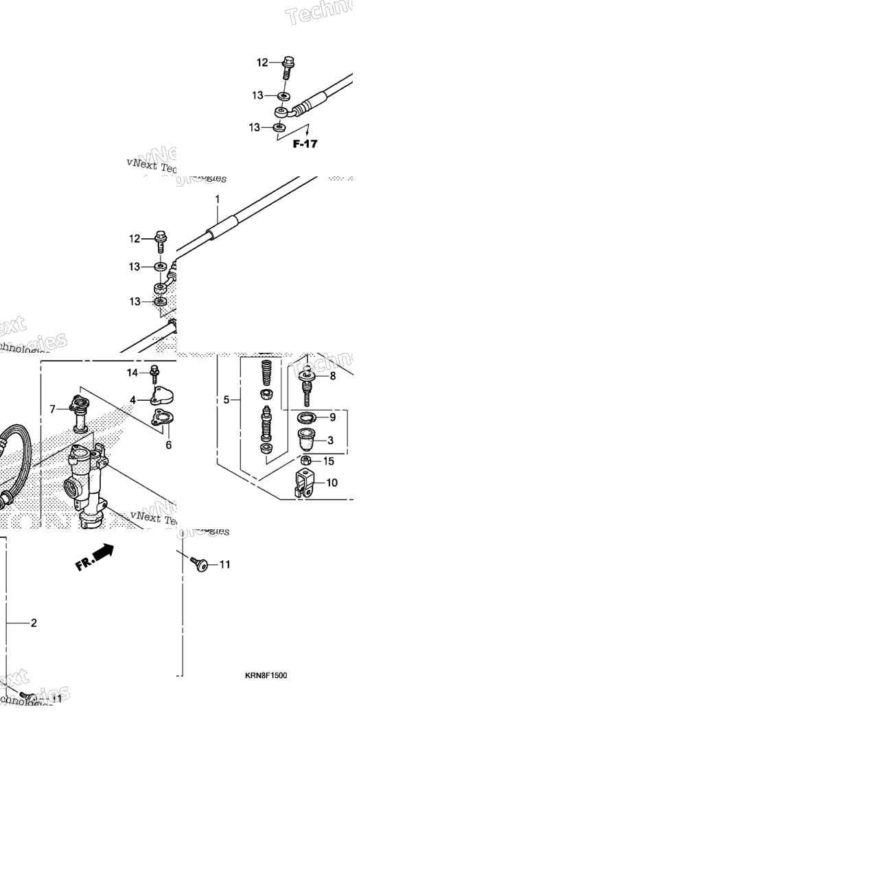 Rear Brake Master Cylinder