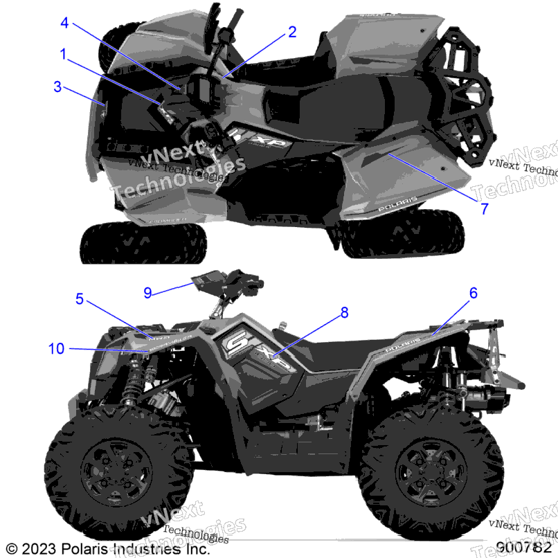 Body, Decals, Graphic A24sgs95ct/S95ft