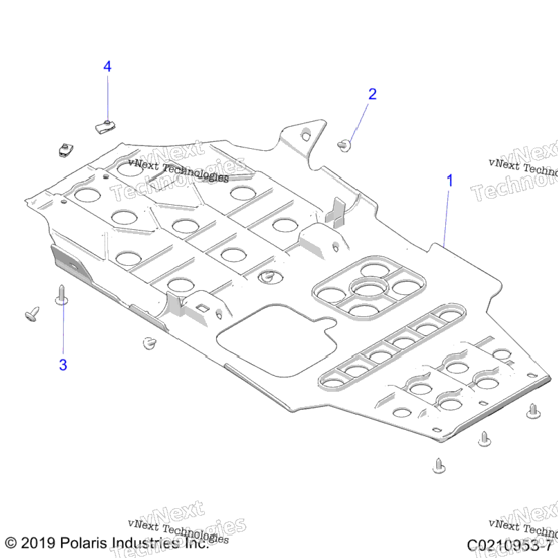 Body, Skid Plates A24sgs95ct/S95ft
