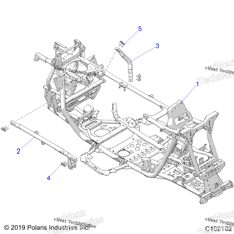 Chassis, Main Frame A24sgs95ct/S95ft