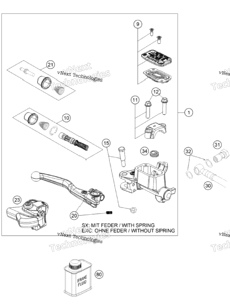 Front Brake Control
