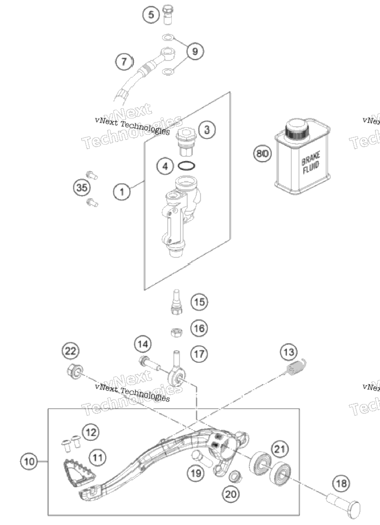 Rear Brake Control