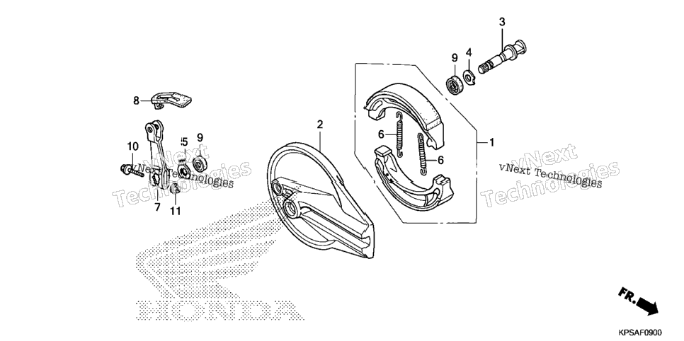 Rear Brake Panel