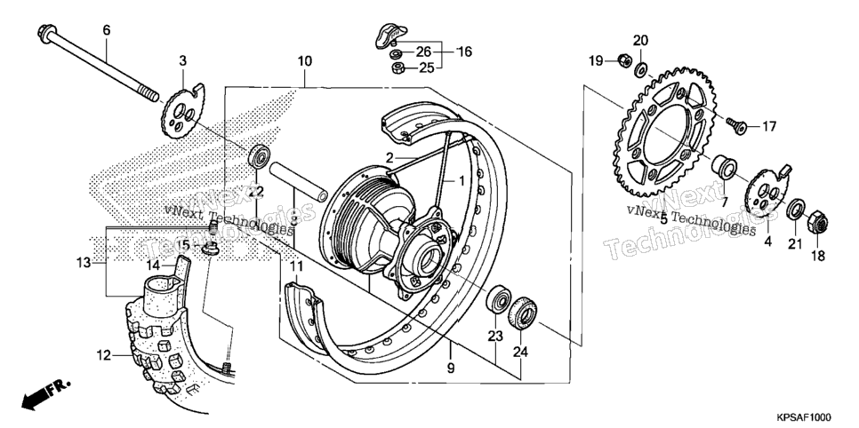 Rear Wheel