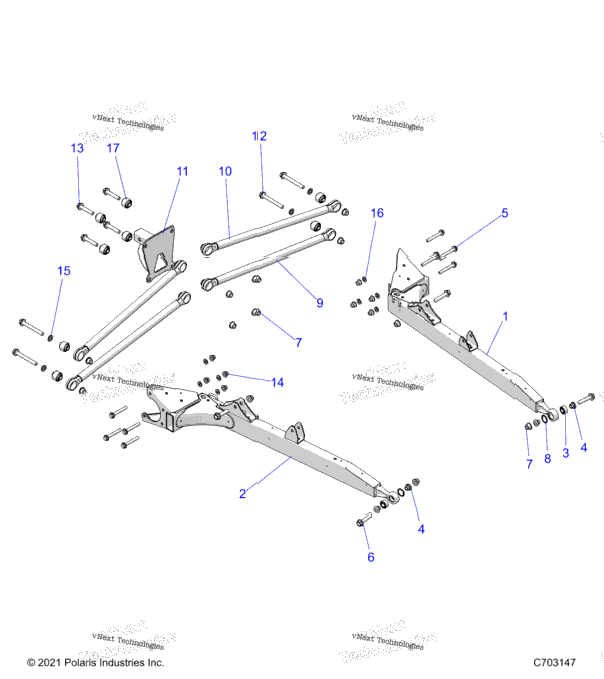 Suspension, Rear Control Arms Z24nee99fm/Z24nes99fm/Cm