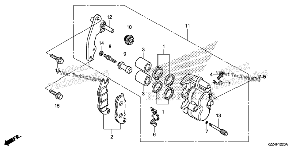 Front Brake Caliper