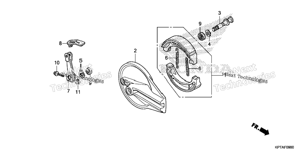 Rear Brake Panel