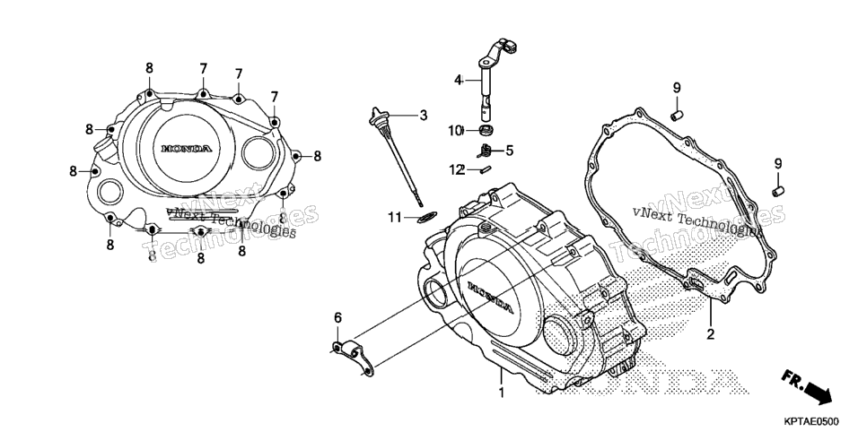 Right Crankcase Cover