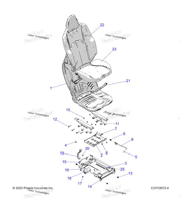 Body, Seat Asm. And Slider