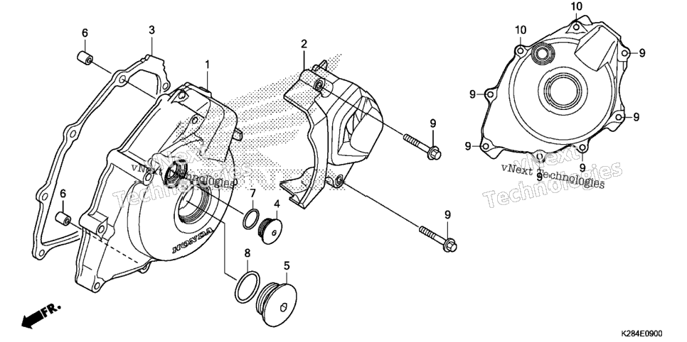 Left Crankcase Cover