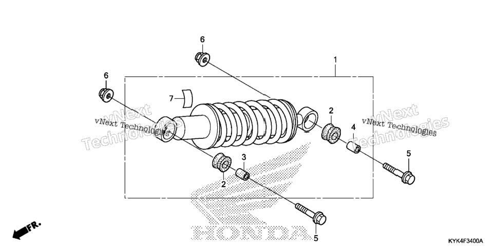 Rear Shock Absorber