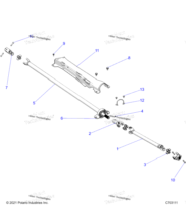 Drive Train, Prop Shaft