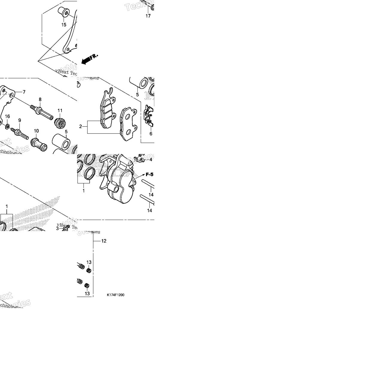 Front Brake Caliper