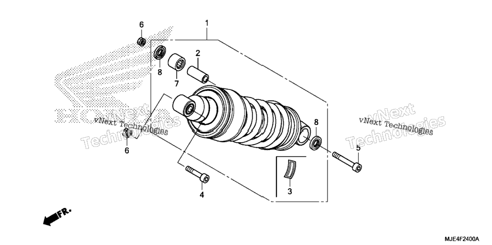 Rear Shock Absorber