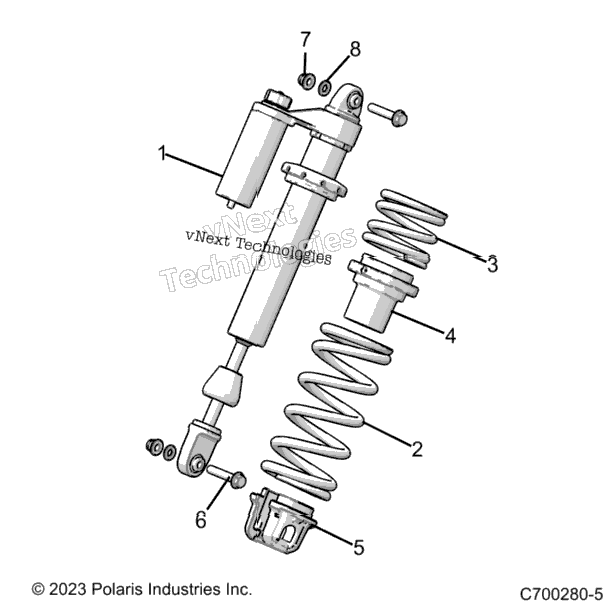 Suspension, Front Shock Mounting