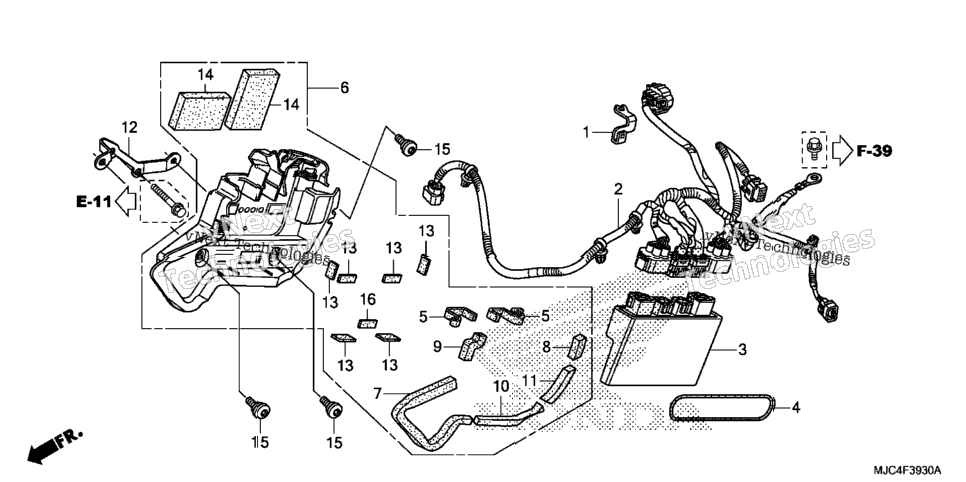 Abs Control Unit (Cbr600ra)