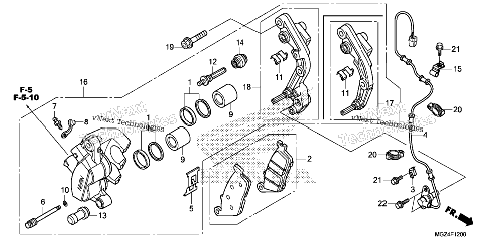 Front Brake Caliper