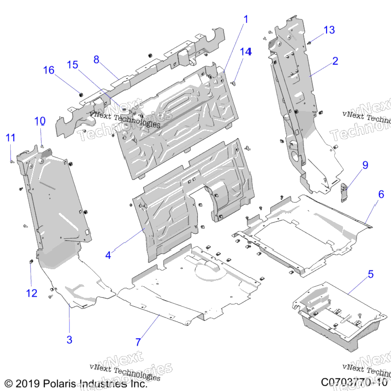 Body, Rear Closeoff Z24gad92a/92B