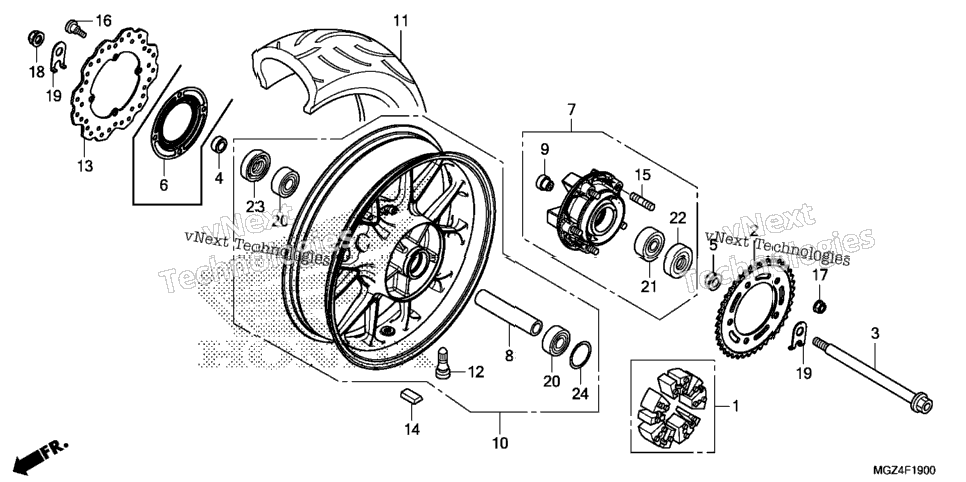 Rear Wheel