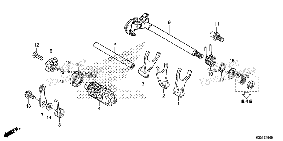Gearshift Drum