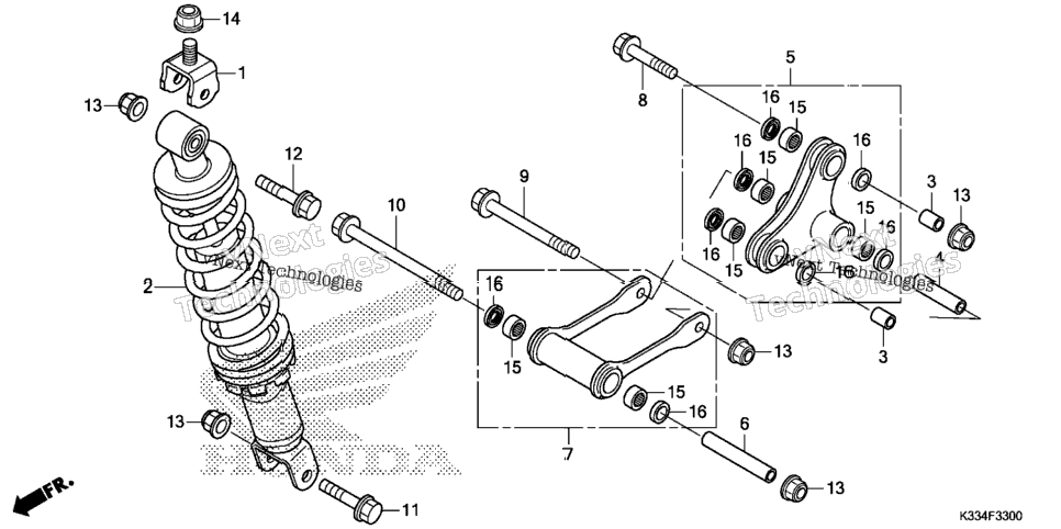 Rear Shock Absorber