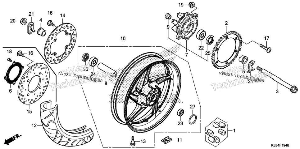 Rear Wheel