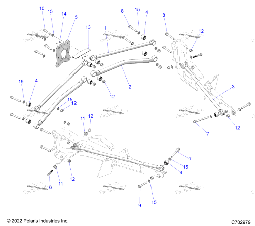 Suspension, Rear Trailing Arms Mounting Z24gad92a/92B