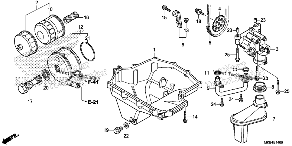 Oil Pan@Oil Pump