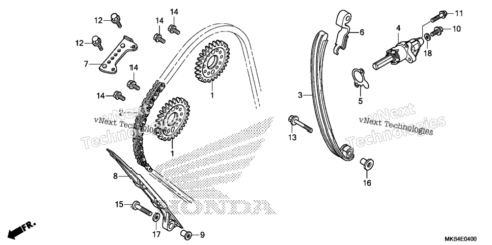 Cam Chain@Tensioner