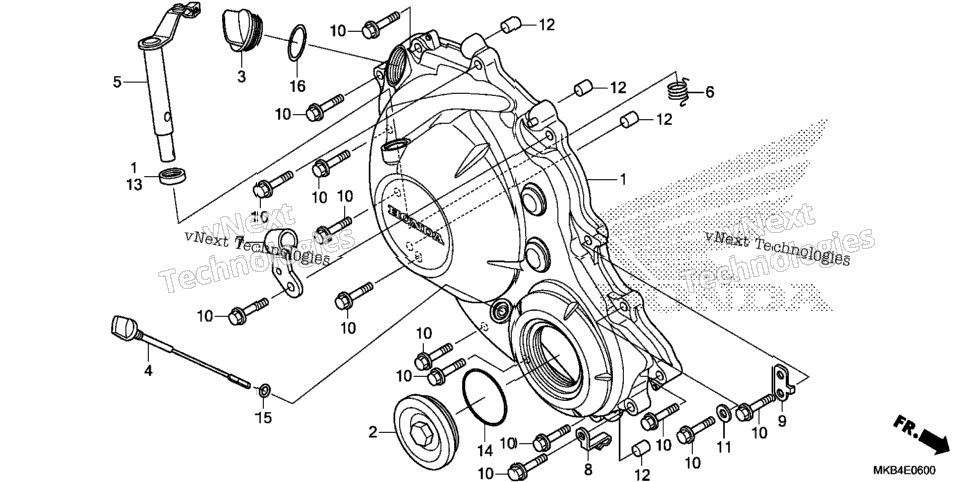 Right Crankcase Cover