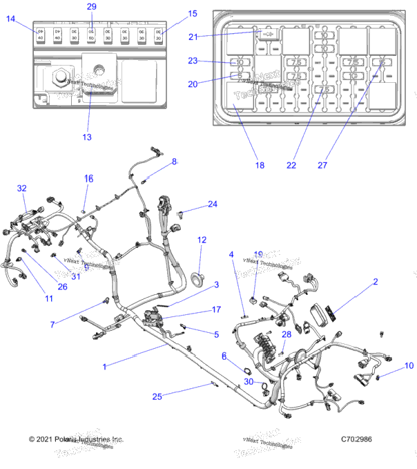 Electrical, Wire Harness, Chassis Z24gae92a/92B