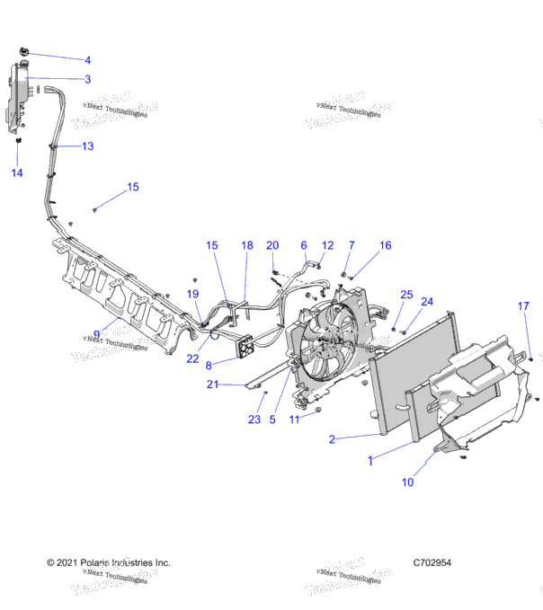 Engine, Cooling, Radiator Z24gae92a/92B