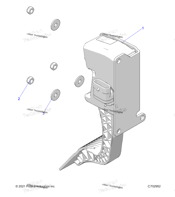 Engine, Throttle Pedal Z24gae92a/92B