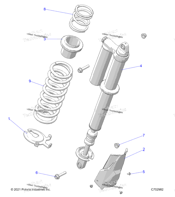 Suspension, Rear Shock Mounting, Standard/Premium Z24gae92a/92B