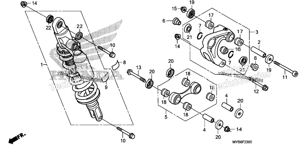 Rear Shock Absorber