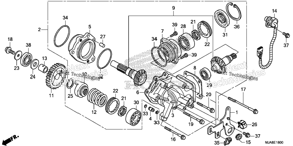 Side Gear Case