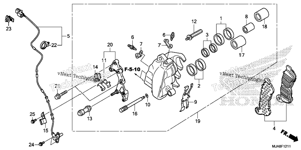 Front Brake Caliper (2)