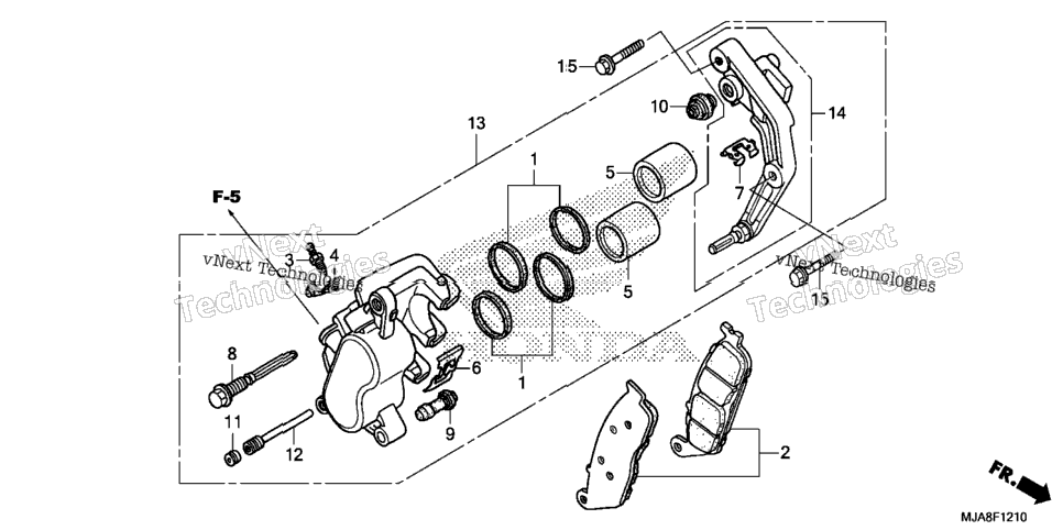 Front Brake Caliper (1)