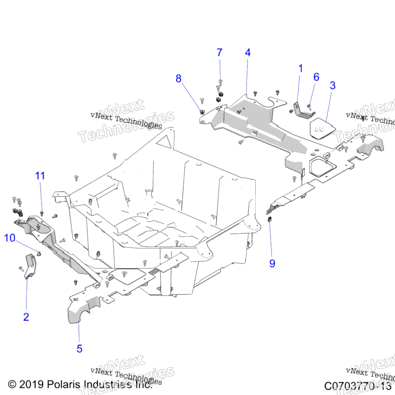 Body, Rear Rack, Mounting