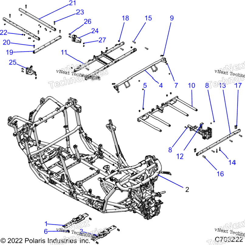 Chassis, Main Frame